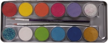 Eis Princess - 12 Farben Profi Palette